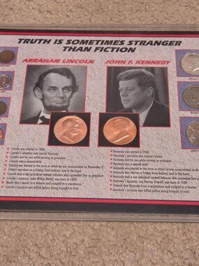 Coin Set, Truth is Sometimes Stranger Than Fiction, Framed Set